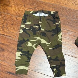 Kids Camouflage Joggers